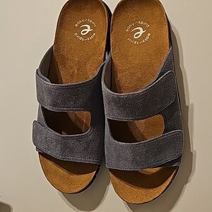 Easy-spirit women's sandals light blue/grayish Size 9.5M